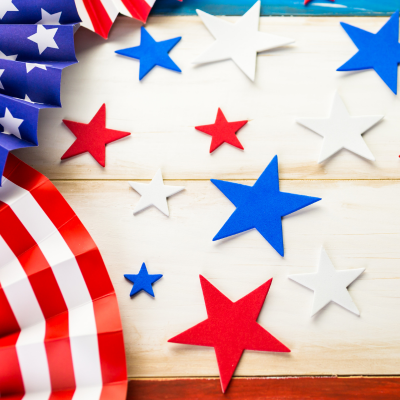 4th of July paper stars and crafts